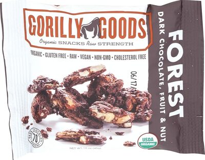 Gorillygoods trail mix chocolate fruit and nut
