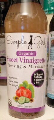 Organic Sweet Viaigrette Dressing and Marinade