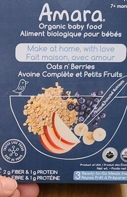 Amara organic baby food