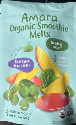 Organic Smoothie Melts