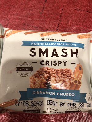 Cinnamon churro marshmallow rice treats