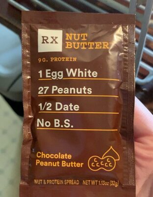 Nut butter chocolate peanut butter nut & protein spread