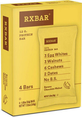 Banana walnut nutrition bar