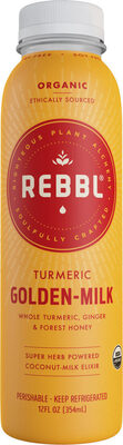 Organic Turmeric Golden-Milk, Super Herb Elixir