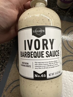 Ivory traditional alabama style barbecue sauce