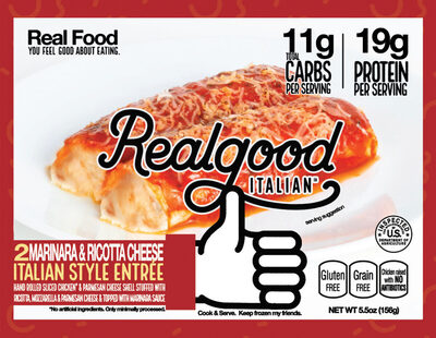 Real good italian hand rolled chicken wrap with