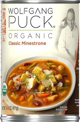 Organic classic minestrone soup