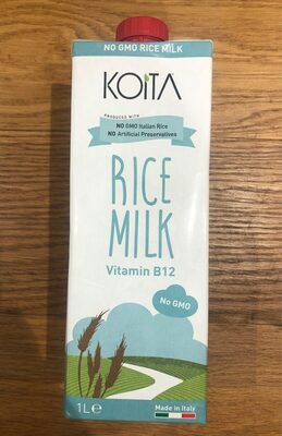 Rice Plant-Based Milk