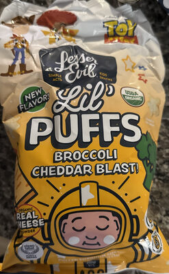 Lil' Puffs Broccoli Cheddar Blast!