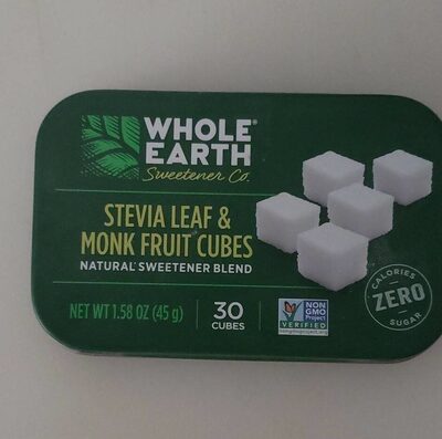 Stevia Leaf and Monk Fruit Cubes