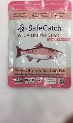 Skinless & boneless wild alaska pink salmon