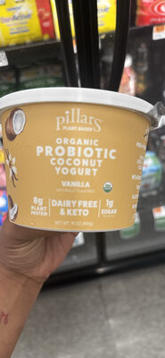 Organic Probiotic Coconut Yogurt Vanilla