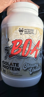 Isolate Protein Creamy Vanilla