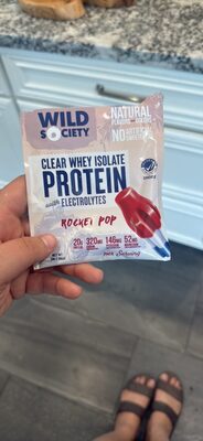 Clear Whey Isolate Protein with Electrolytes Rocket Pop