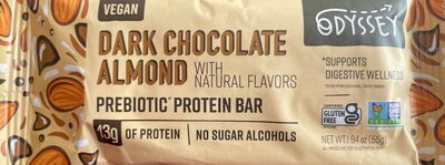 Dark Chocolate Almond Prebiotic Protein Bar