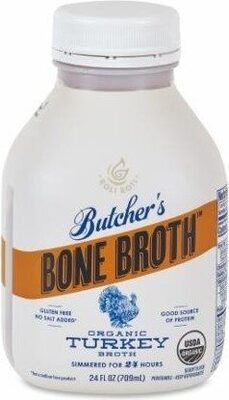 Butcher's bone broth organic turkey broth