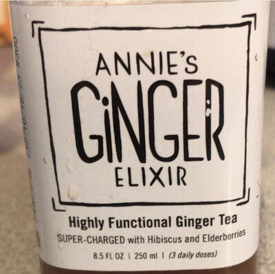 Annie’s ginger elixir