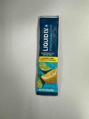 Hydration Multiplier Electrolyte Drink Mix Lemon Lime
