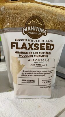 Smooth Whole - Milled Flaxseed, Smooth Whole - Milled