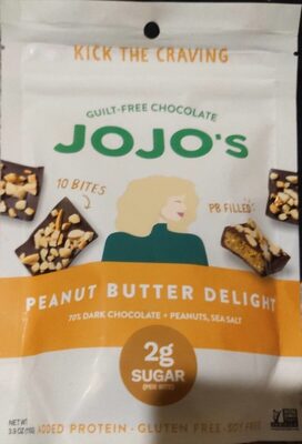Dark Chocolate Peanut Butter Filled Bits