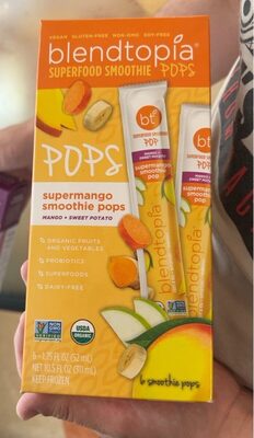 Supermango Smoothie Pop