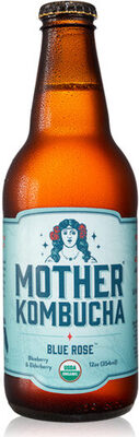 Mother kombucha blue rose living tea