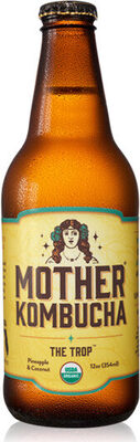 Mother kombucha the trop pineapple & coconut tea