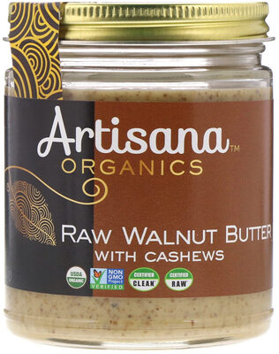 RAW WALNUT BUTTER WITH CASHEWS