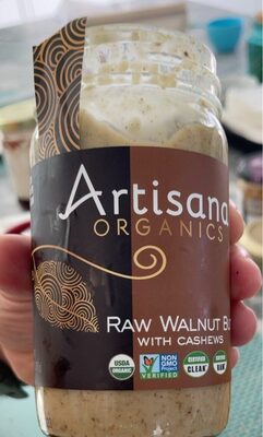 Raw walnut butter with cashews