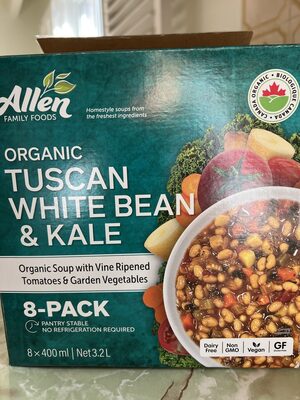 Organic Tuscan White Bean & Kale Soup