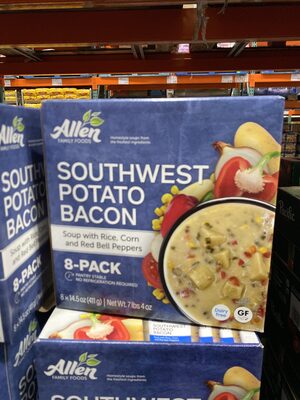 Southwest Potato Bacon Soup