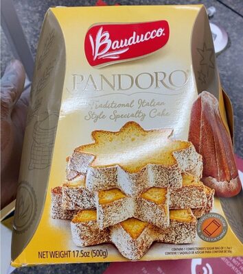 Pandoro light and moist specialty cake