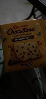 Chocottone holiday sweet loaf