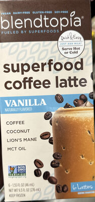 Superfood Coffee Latte Vanilla