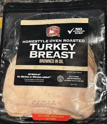 Turkey Breast Browned in Oil