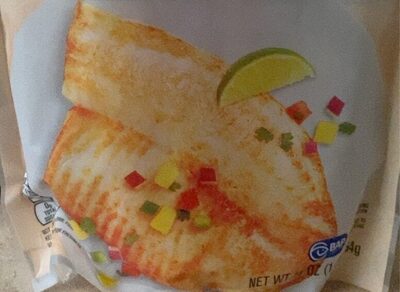 Farm raised tilapia fillets