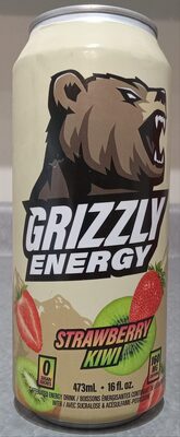 Strawberry Kiwi Caffeinated Energy Drink