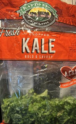 Fresh chopped kale
