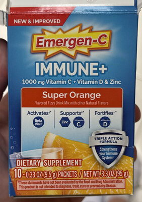 Emergen-C Immune+ Super Orange