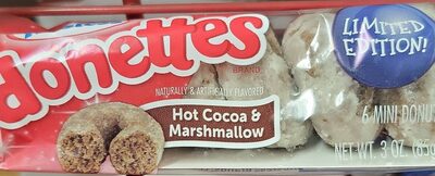 Hot Cocoa & Marshmallow Donettes