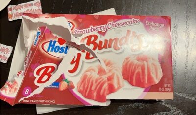 Strawberry cheesecake baby bundts
