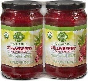 Organic Strawberry Fruit Spread