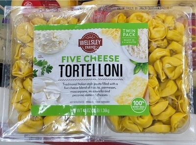 Five cheese tortelloni