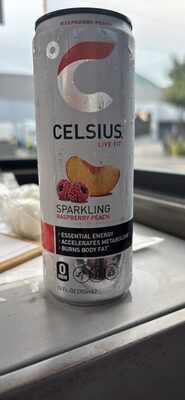 Celsius Sparkling Raspberry Peach