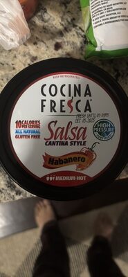 Habanero Salsa Cantina Style
