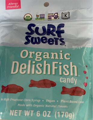 Organic delishfish candy