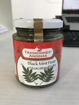 Gourmet Foods, Black Mint Paste
