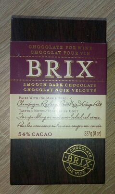 Smooth dark chocolate