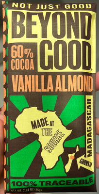 60% Cocoa Vanilla Almond