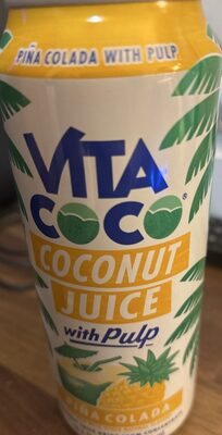 Piña Colada Coconut Juice with Pulp